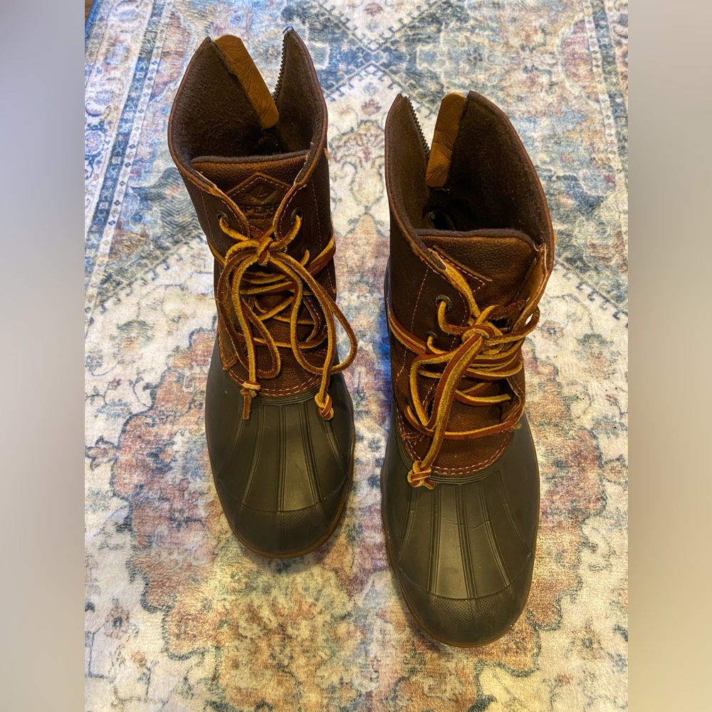 Sperry Saltwater Wedge Boots